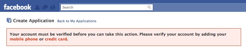 Your account must be verified before you can take this action. Please verify your account by adding your mobile phone or credit card.